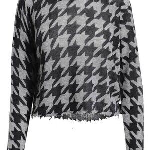 MinnieRose Houndstooth Sweater